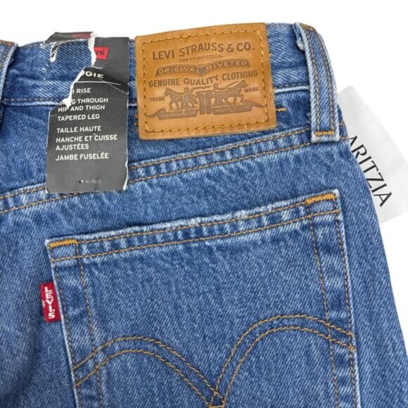 NWT LEVI'S Premium Wedgie Icon Size 25 Athens Hera - Picture 11 of 12